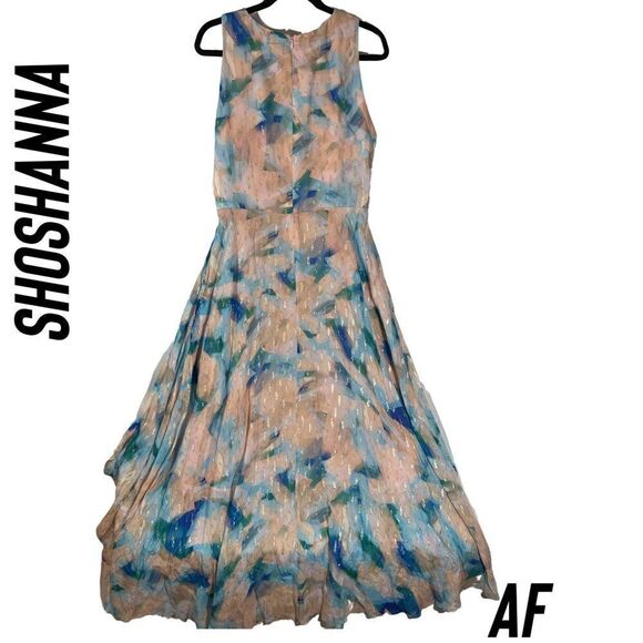 SHOSHANNA MIDNIGHT MACIE DRESS NET SIZE 12 - Picture 8 of 10